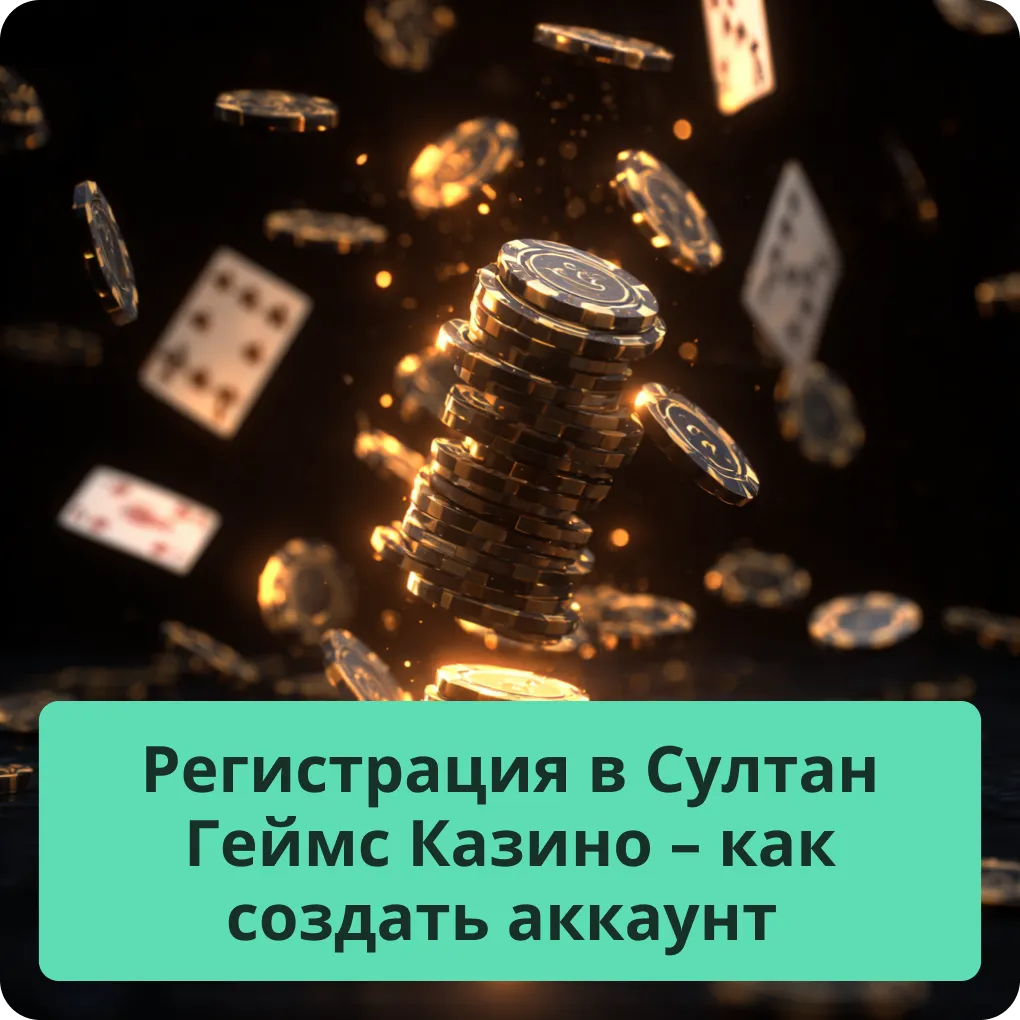 Как создать аккаунт и пройти регистрацию в Султан Геймс Казино - пошаговая инструкция Регистрация в Султан Геймс Казино — как создать аккаунт